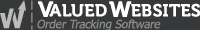 Valued Websites Order Tracking Software