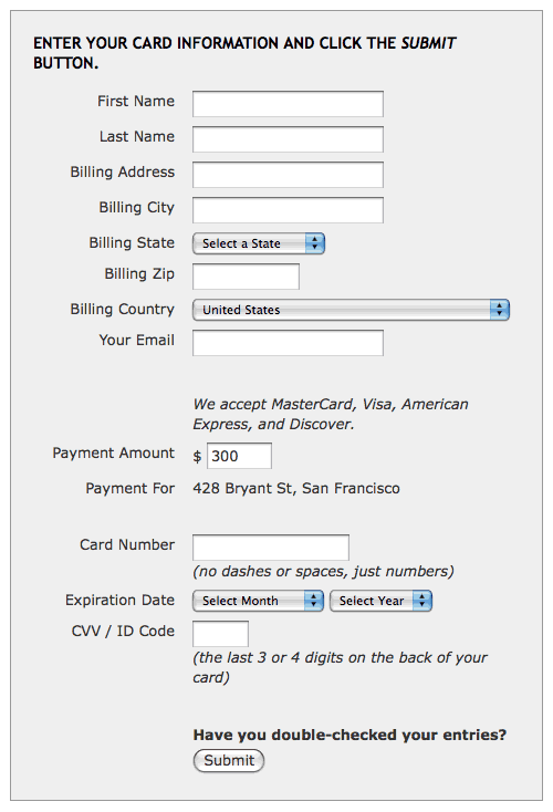 billing