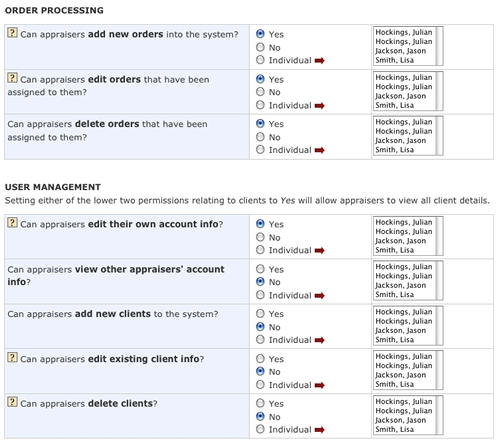 Permissions
