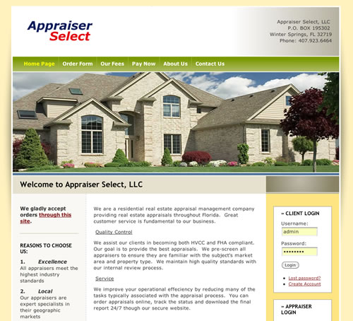 website sample